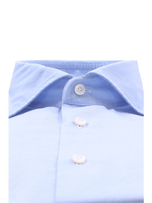 camicia in misto lino fiammato XACUS | 81214ML742004