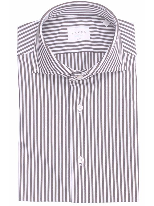 camicia active a righe in jersey tecnico XACUS | 81609ACT521004