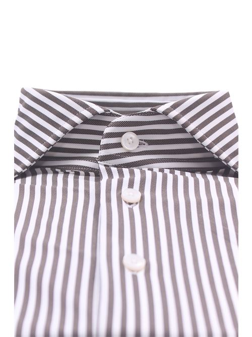 camicia active a righe in jersey tecnico XACUS | 81609ACT521004