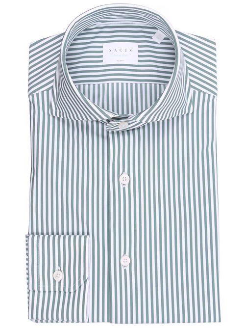 camicia active a righe in jersey tecnico XACUS | 81618ACT52103