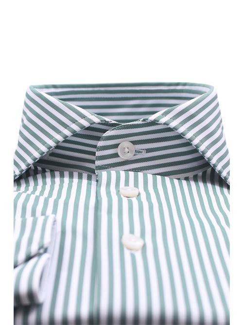 camicia active a righe in jersey tecnico XACUS | 81618ACT52103